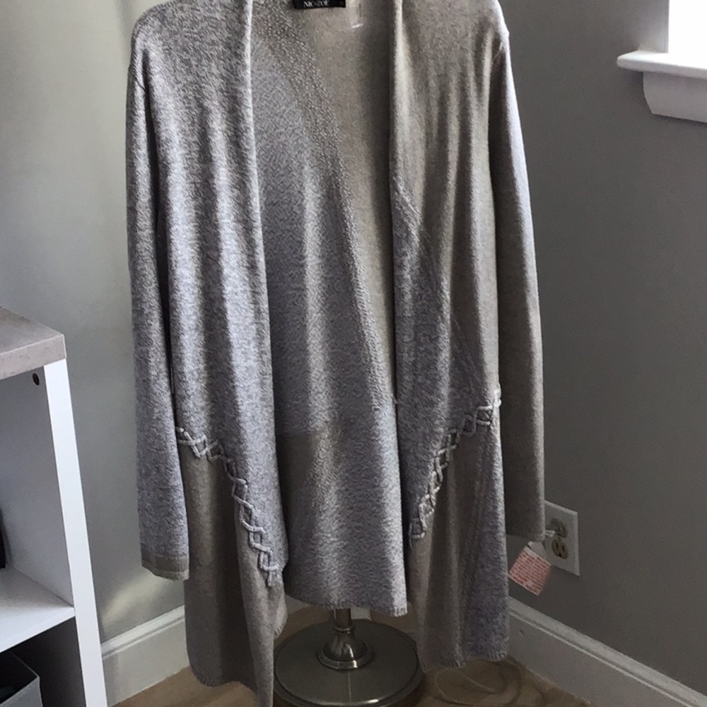 Nic and Zoe mixed neutral toned cardigan